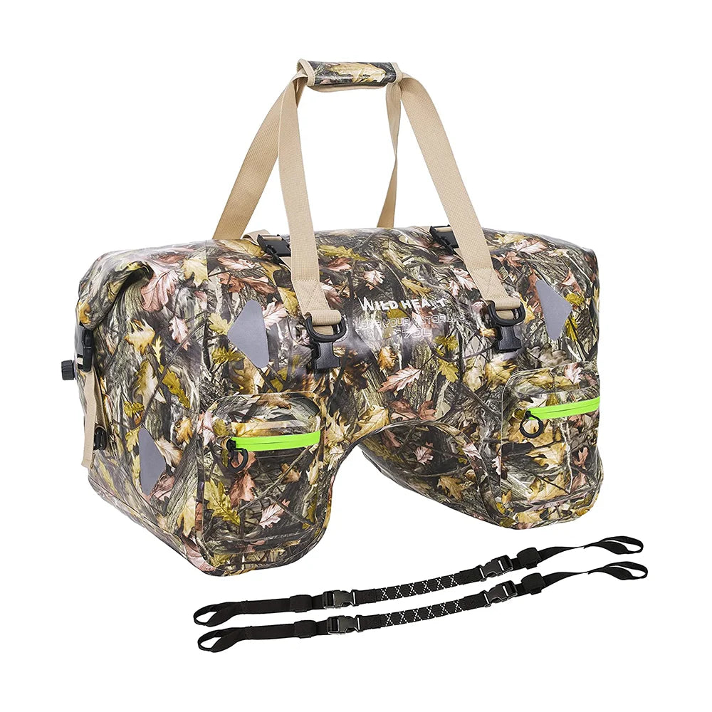 70L Waterproof Motorcycle Tail Bag – U-Shape Travel Luggage for Adventure & Touring