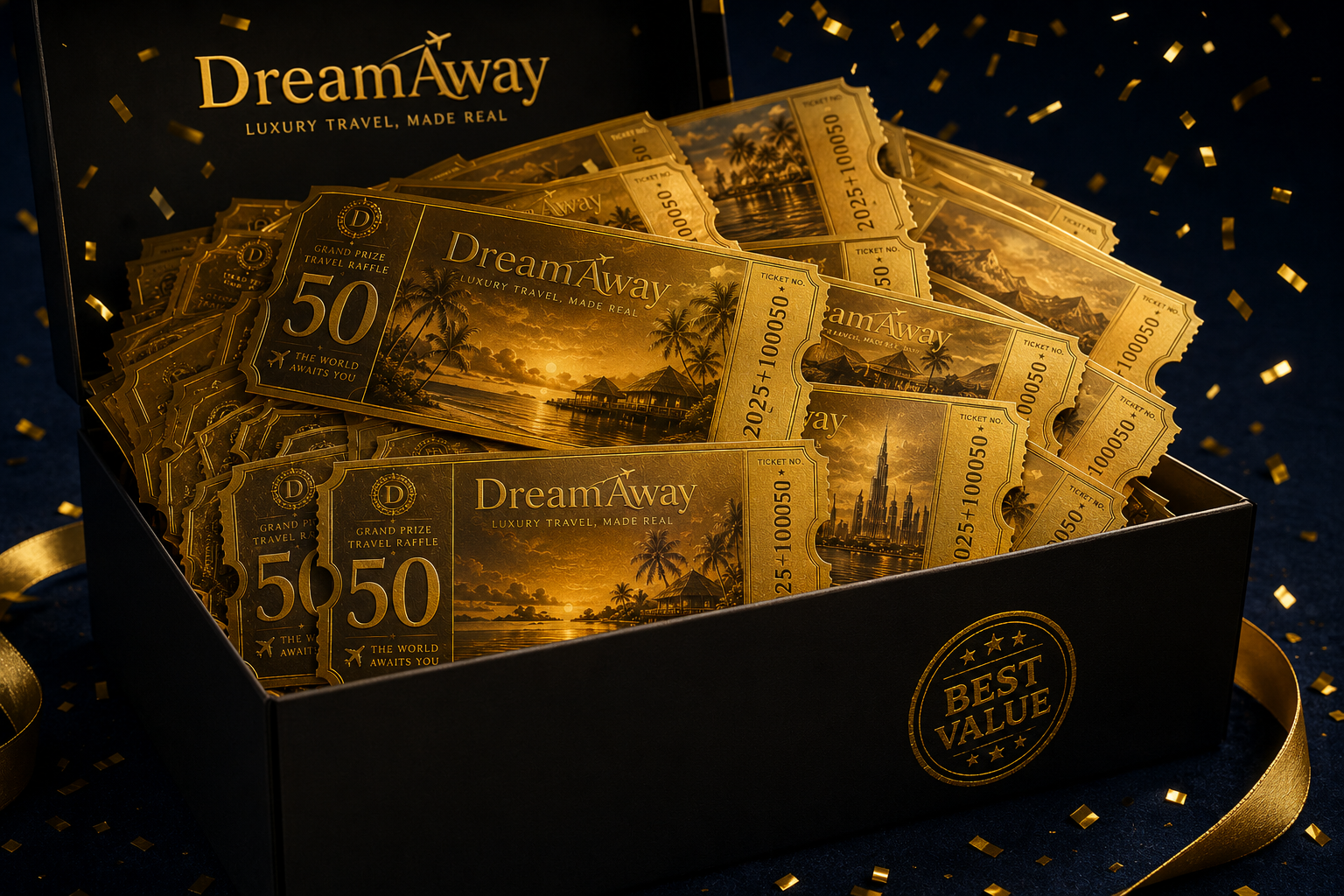 DreamAway — 50 Entry Pack