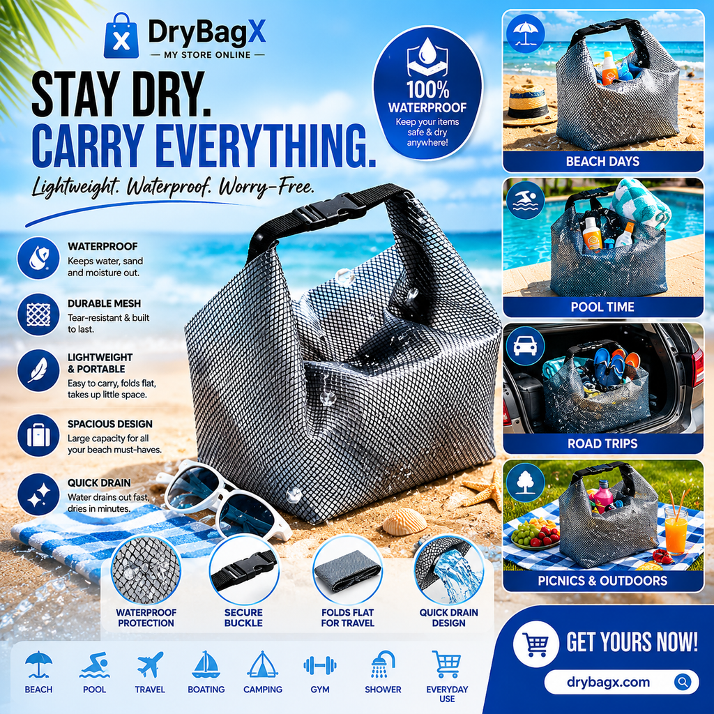 Waterproof Shower & Gym Caddy