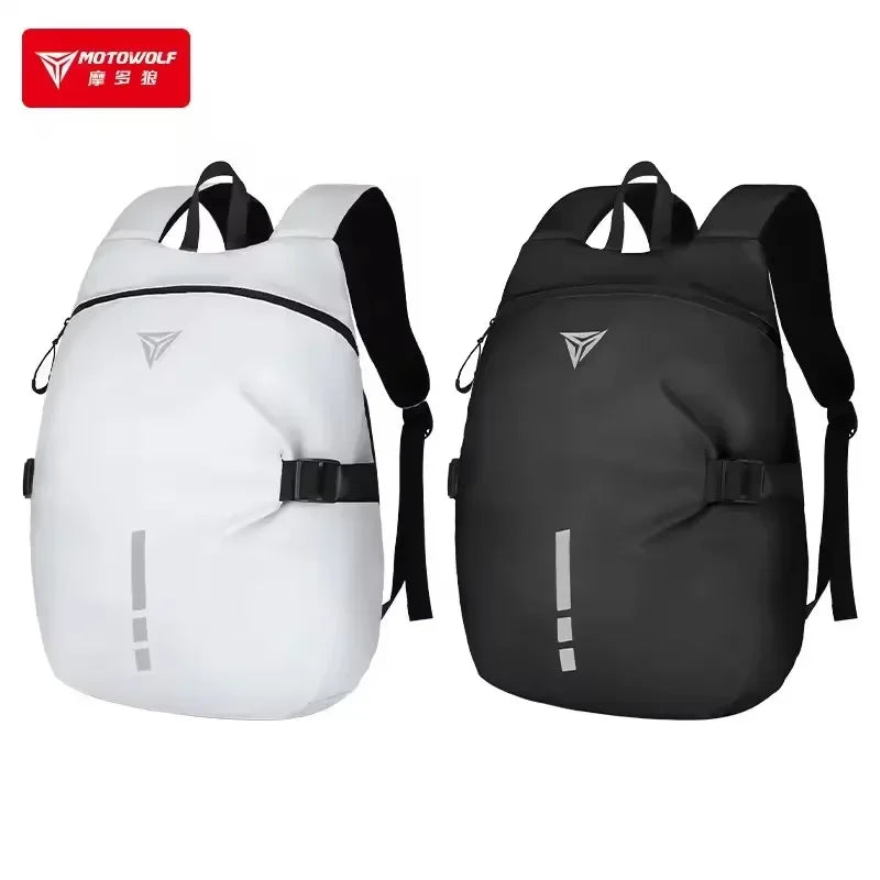 Aerodynamic Waterproof Motorcycle Backpack | Rider Travel Bag