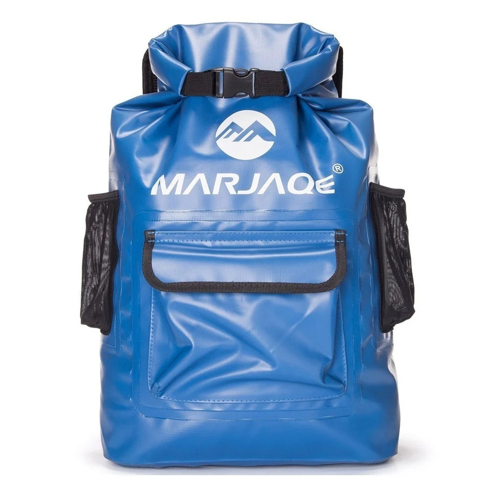 22L Waterproof Dry Backpack | Roll-Top PVC Dry Bag for Kayaking, Camping & Travel