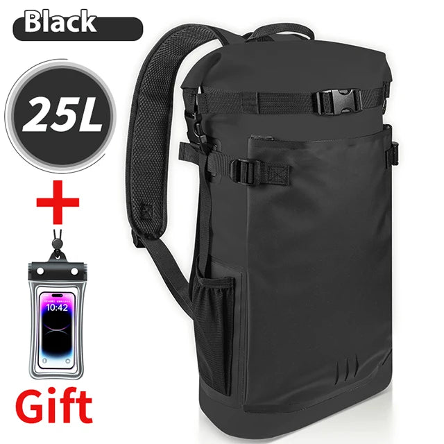 25L/35L Waterproof Dry Backpack – Heavy Duty Roll-Top Dry Bag