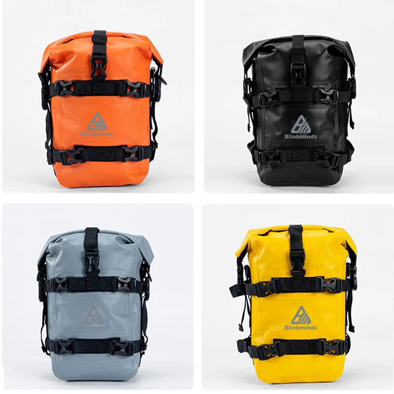 Waterproof Motorcycle Crash Bar Bag | Adventure Tool Storage Bag (1PC / 2PC)
