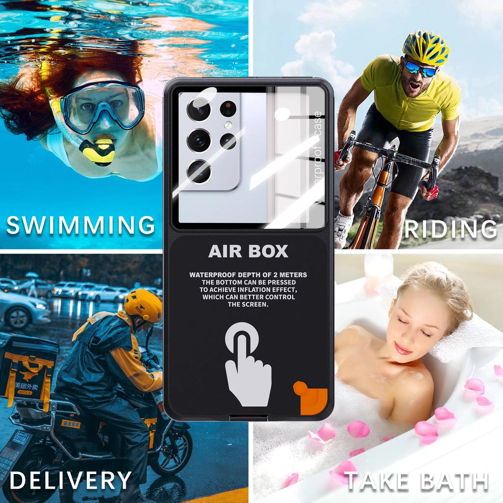 IP68 Waterproof Phone Case with Strap