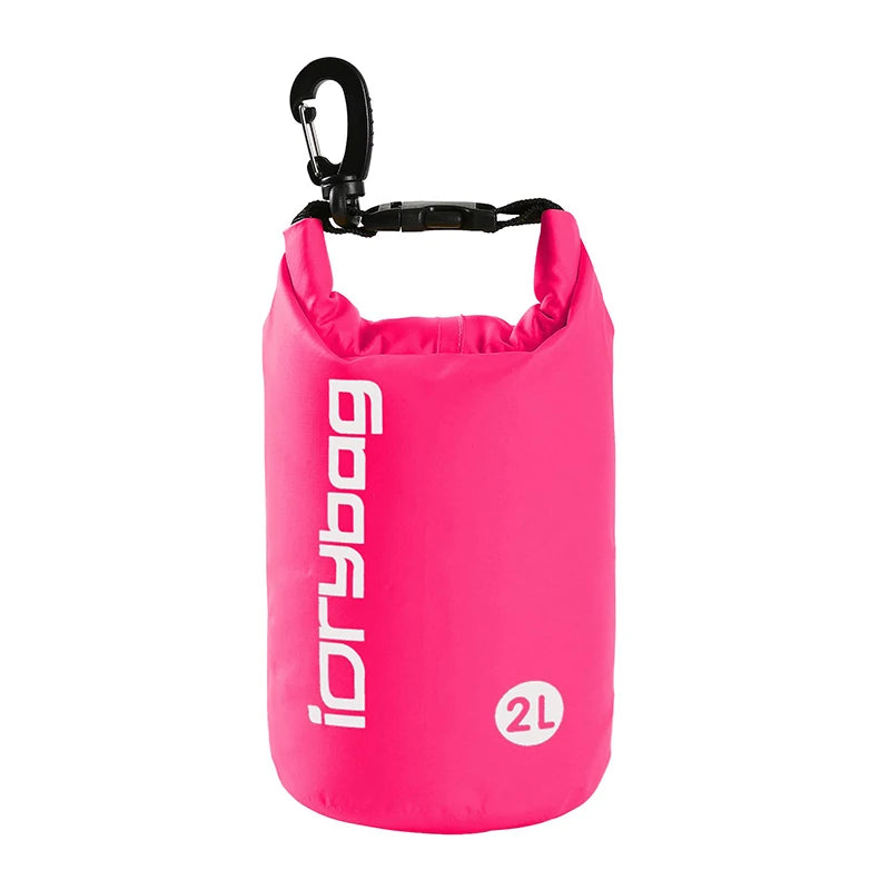 Mini Waterproof Dry Bag 2L – Lightweight Dry Sack for Swimming, Kayaking, Boating & Travel