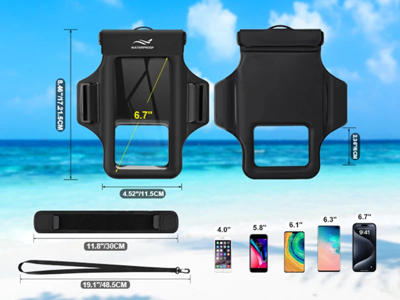 Waterproof Phone Armband Case