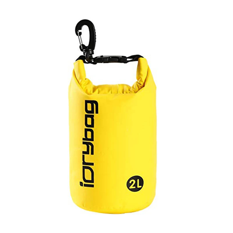 Mini Waterproof Dry Bag 2L – Lightweight Dry Sack for Swimming, Kayaking, Boating & Travel