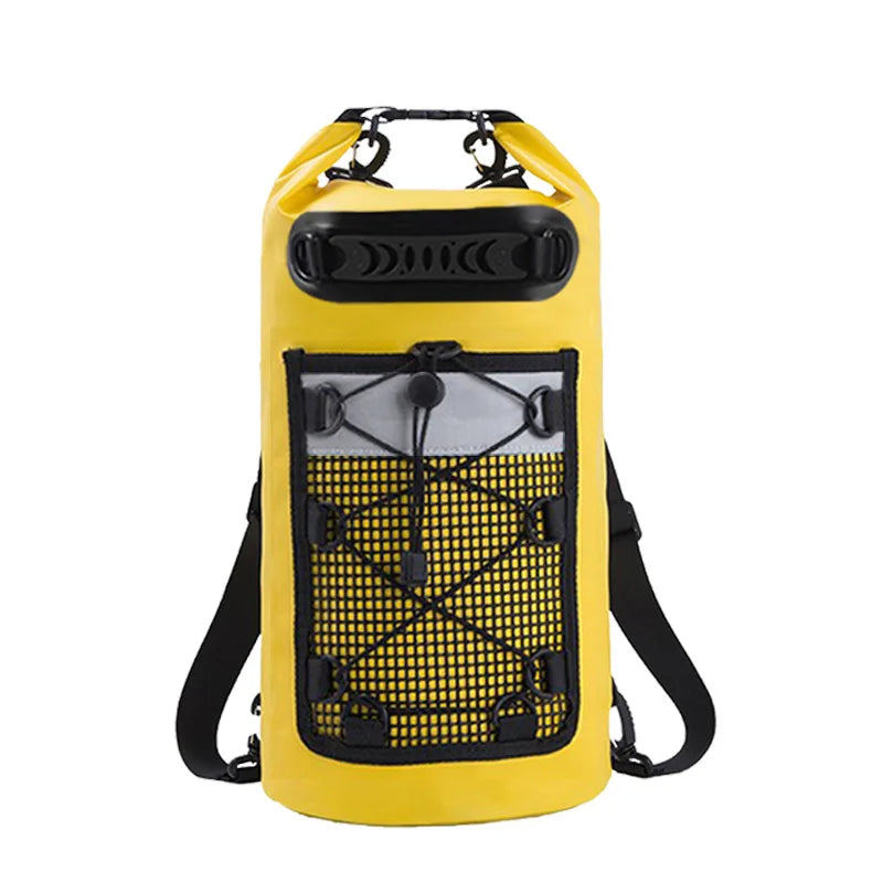 Waterproof Dry Backpack 10L/20L/30L – Lightweight PVC Dry Bag for Kayaking, Beach, Camping & Hiking