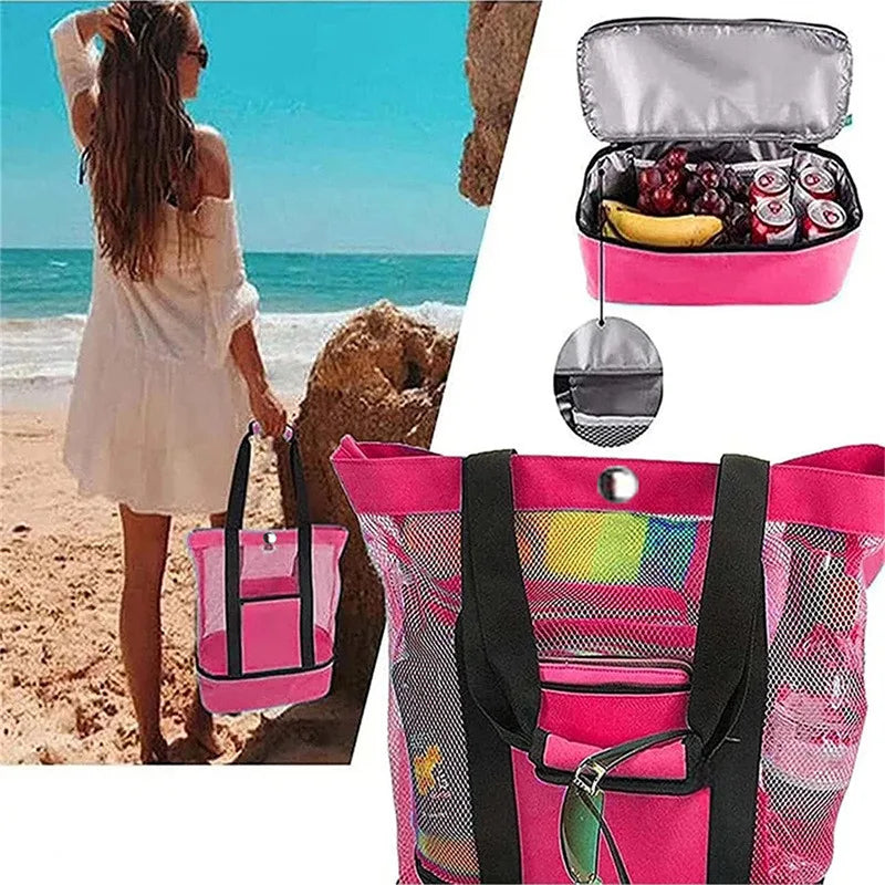 2-in-1 Insulated Beach & Picnic Tote