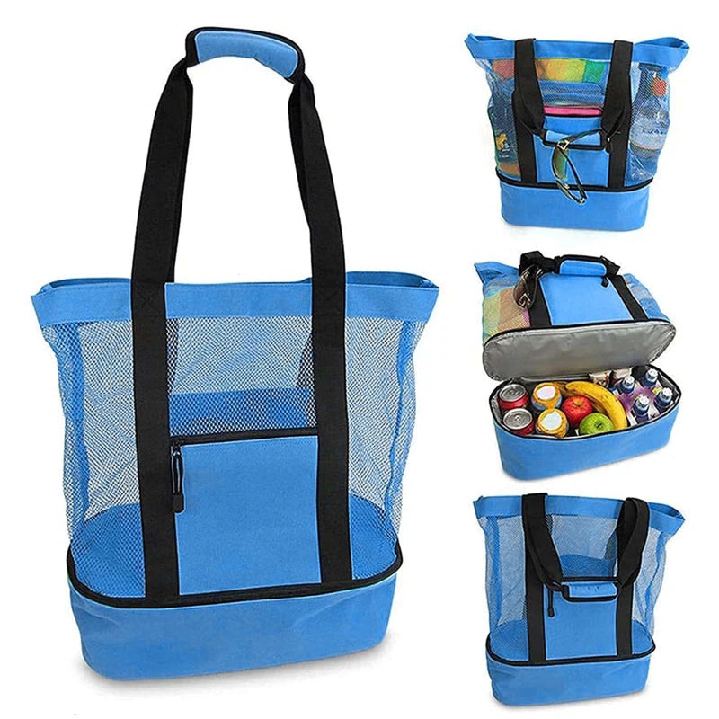 2-in-1 Insulated Beach & Picnic Tote