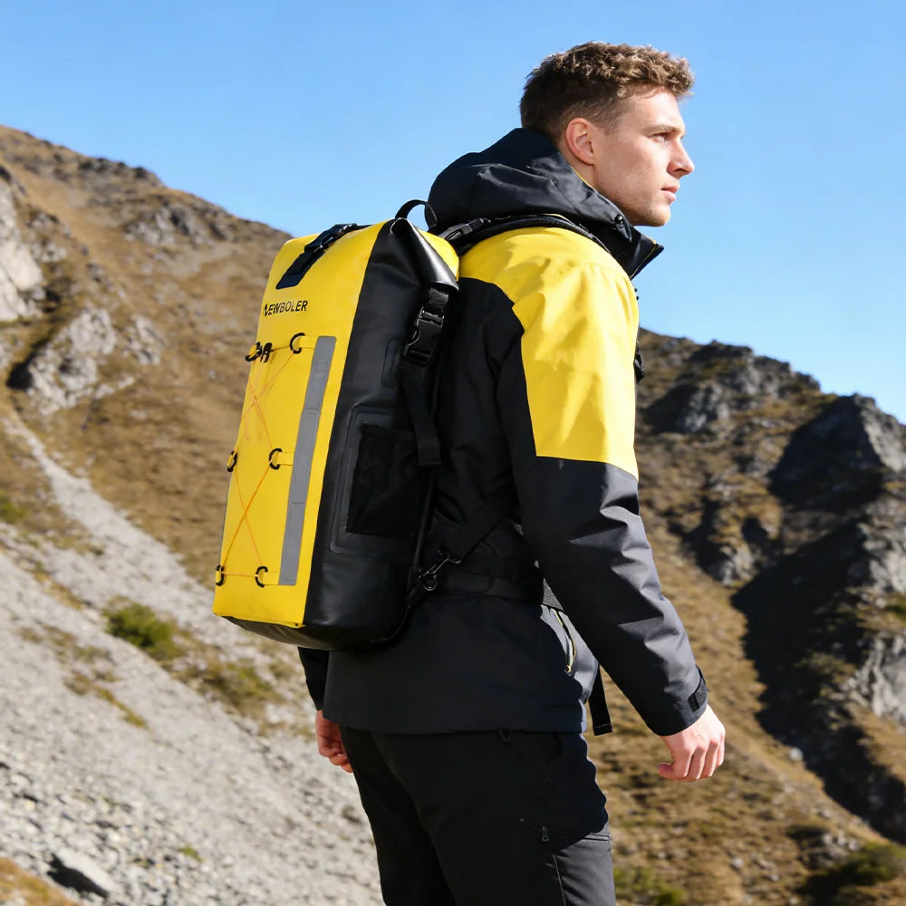 Waterproof Dry Backpack 25L – Floating Roll Top Bag for Kayaking, Beach, Camping & Hiking
