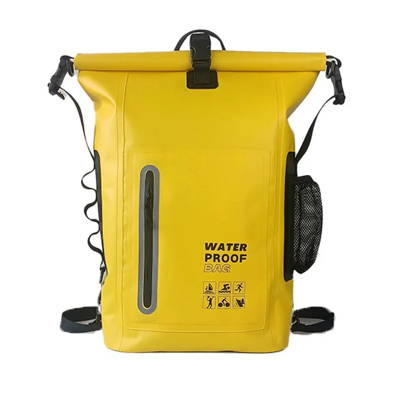 25L Waterproof Roll-Top Backpack – Dry Bag for Hiking, Beach, Kayaking & Travel