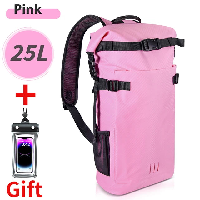 25L/35L Waterproof Dry Backpack – Heavy Duty Roll-Top Dry Bag