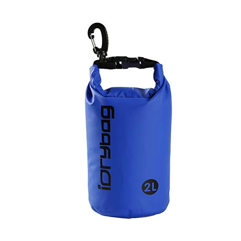 Mini Waterproof Dry Bag 2L – Lightweight Dry Sack for Swimming, Kayaking, Boating & Travel