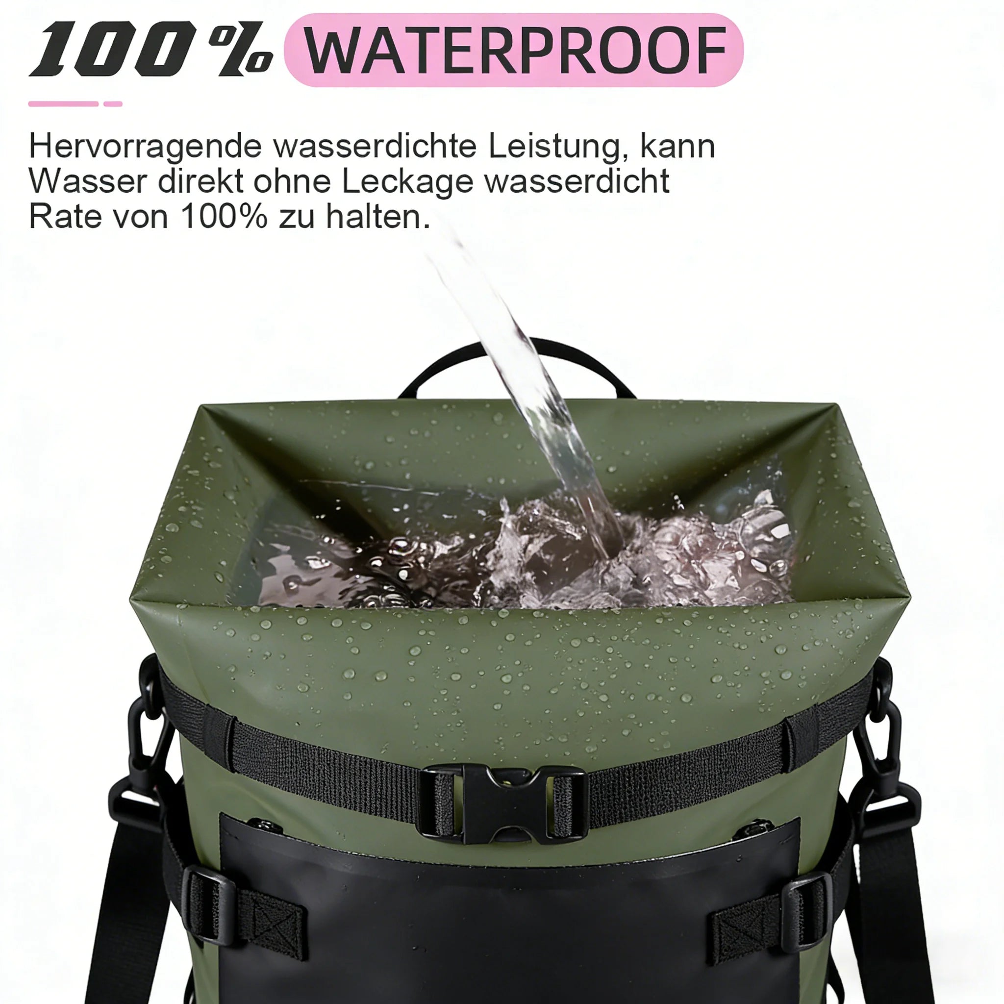 25L/35L Waterproof Dry Backpack – Heavy Duty Roll-Top Dry Bag