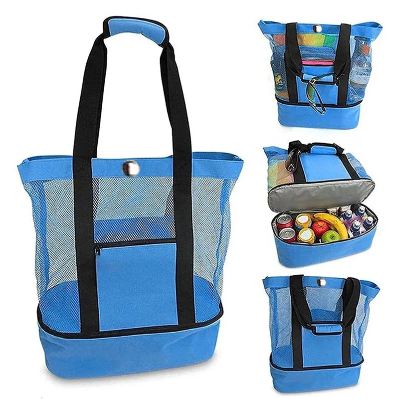 2-in-1 Insulated Beach & Picnic Tote