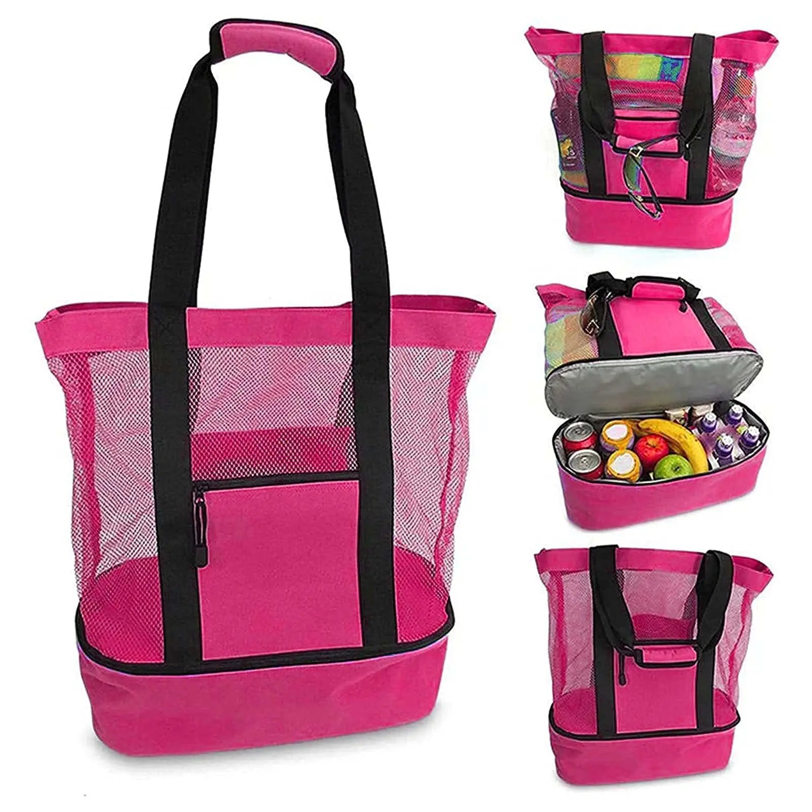 2-in-1 Insulated Beach & Picnic Tote