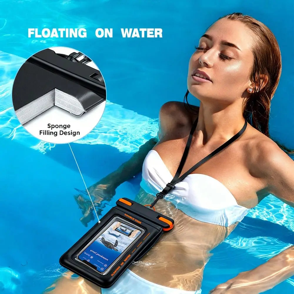 IPX8 Floating Waterproof Phone Pouch