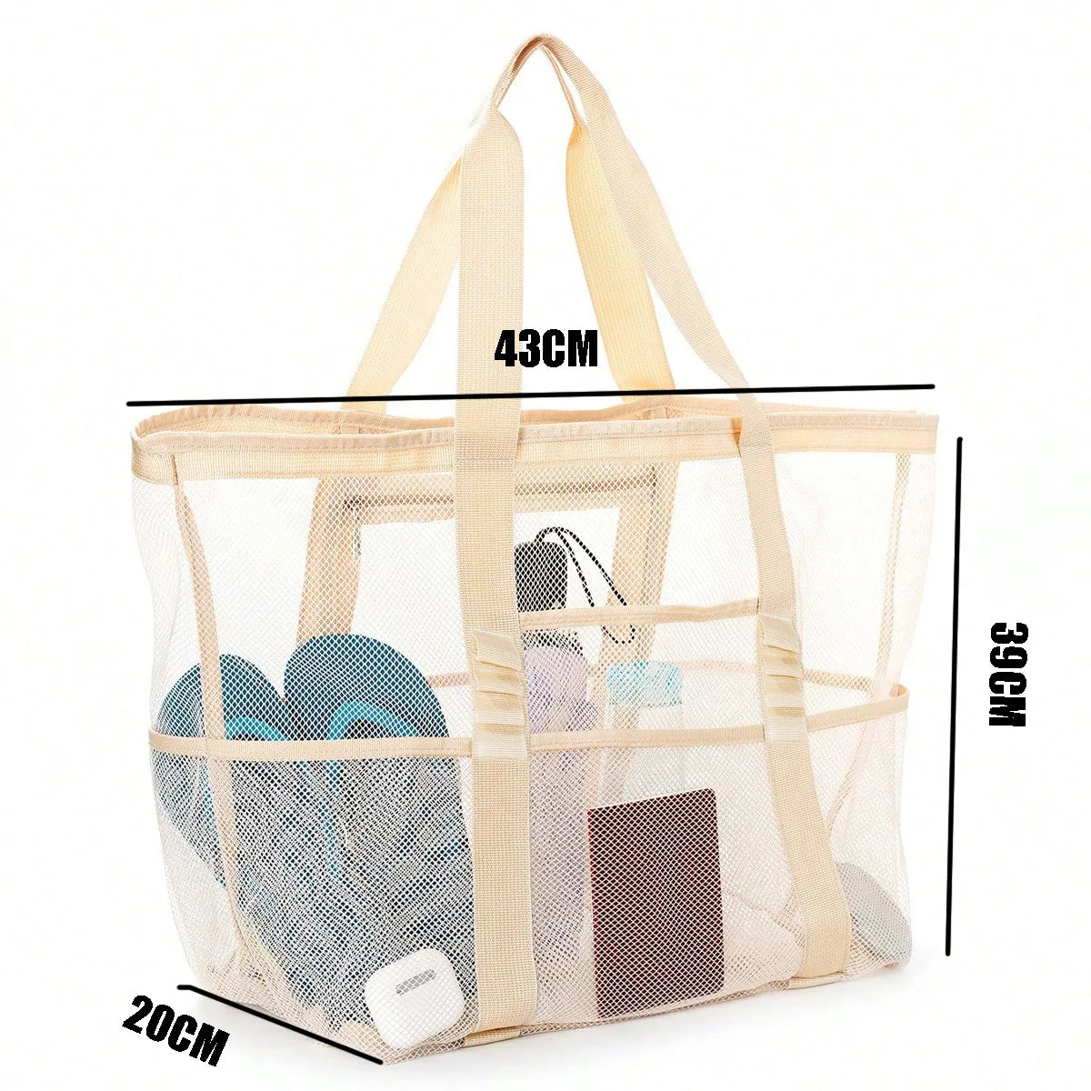 XXL Family Beach Bag — 9 Pockets