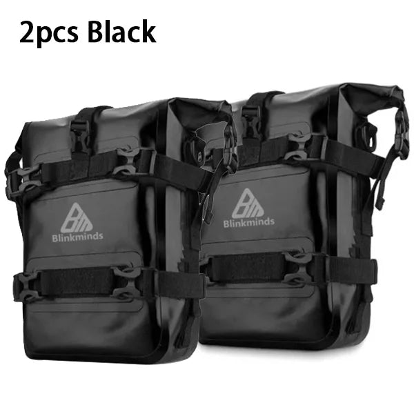 Waterproof Motorcycle Crash Bar Bag | Adventure Tool Storage Bag (1PC / 2PC)
