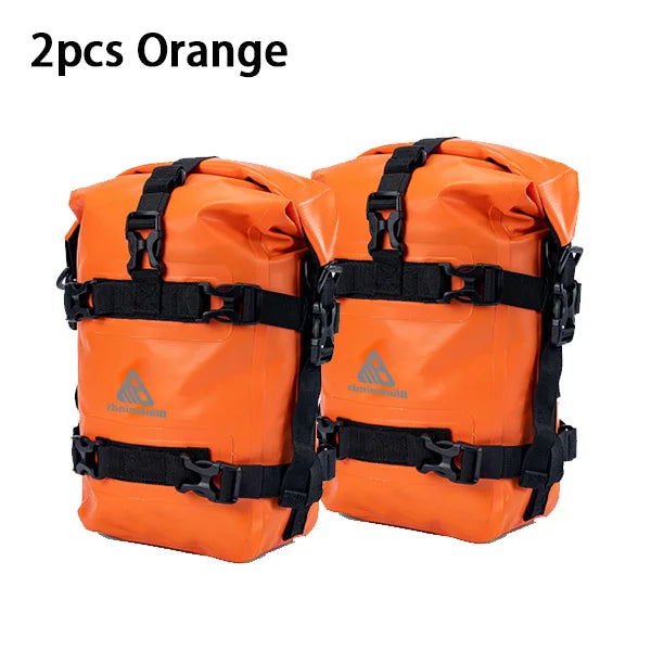 Waterproof Motorcycle Crash Bar Bag | Adventure Tool Storage Bag (1PC / 2PC)