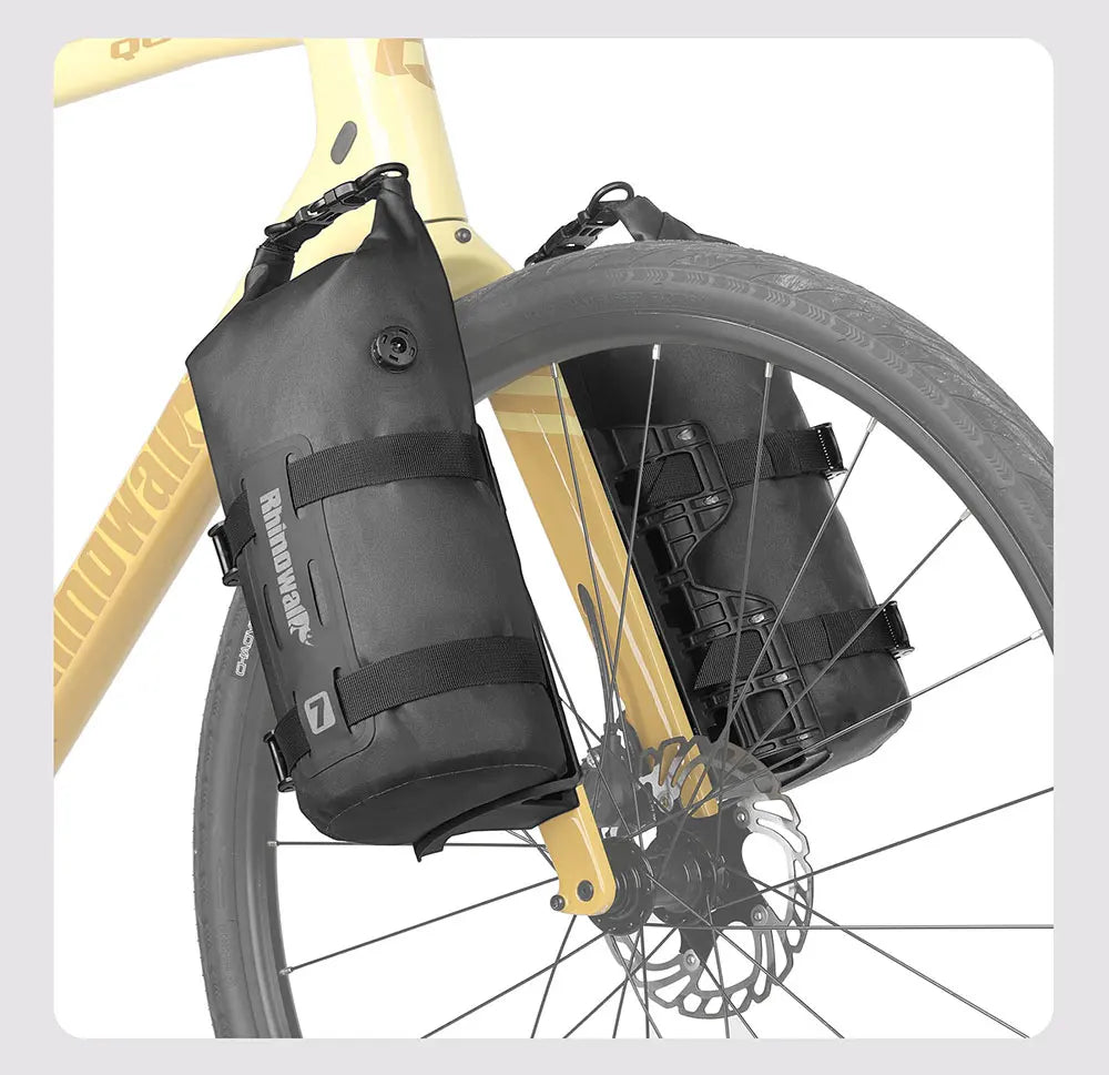 Bike Fork Waterproof Dry Bag 4L/7L | Quick Release Cycling Bag