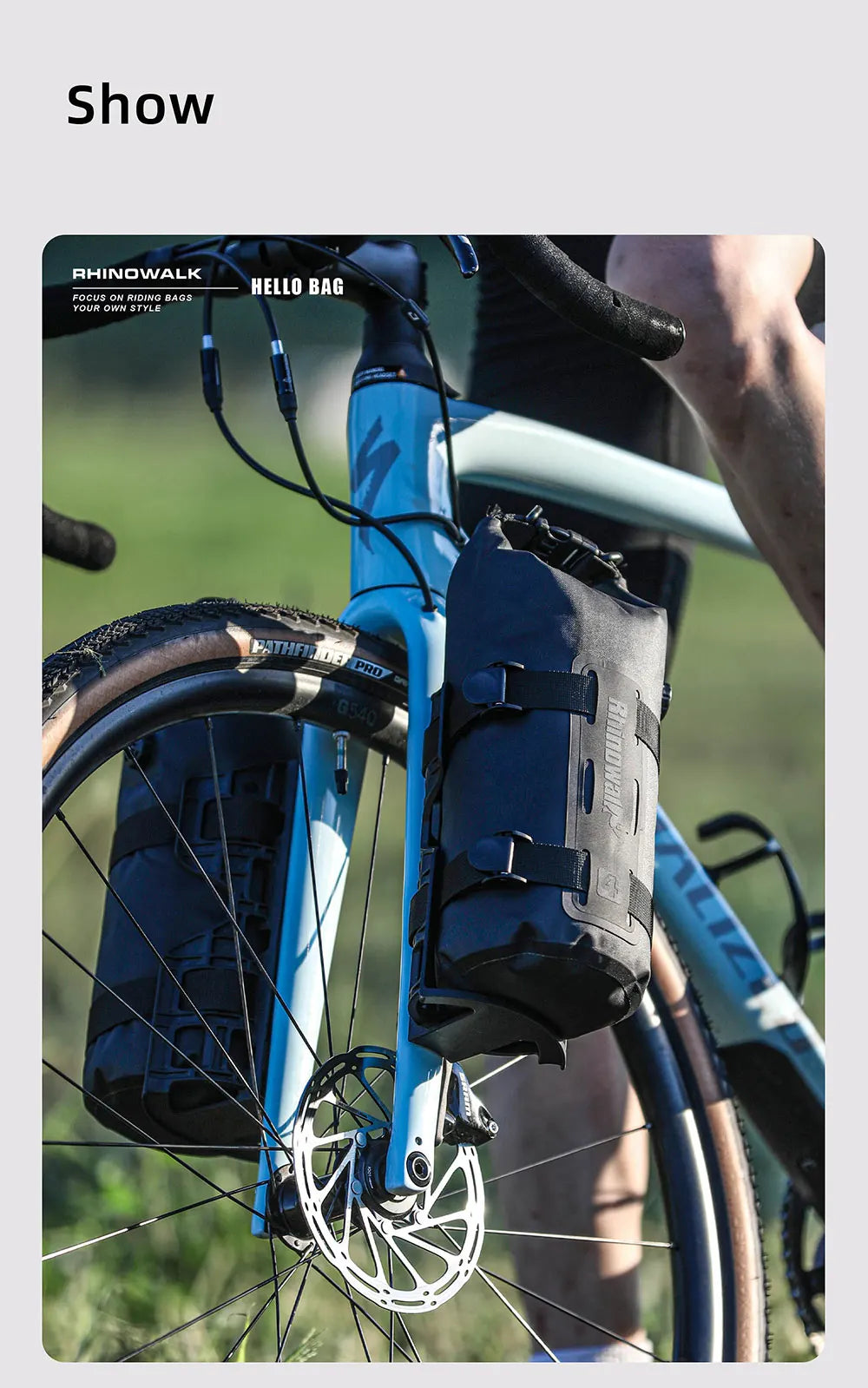 Bike Fork Waterproof Dry Bag 4L/7L | Quick Release Cycling Bag