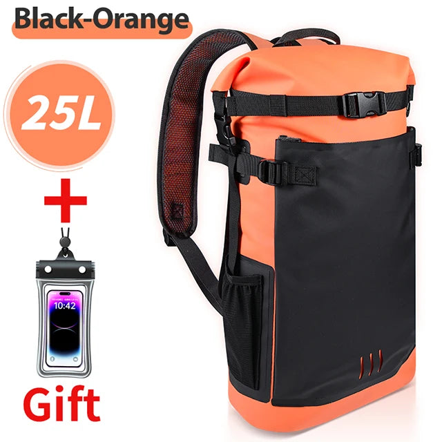 25L/35L Waterproof Dry Backpack – Heavy Duty Roll-Top Dry Bag