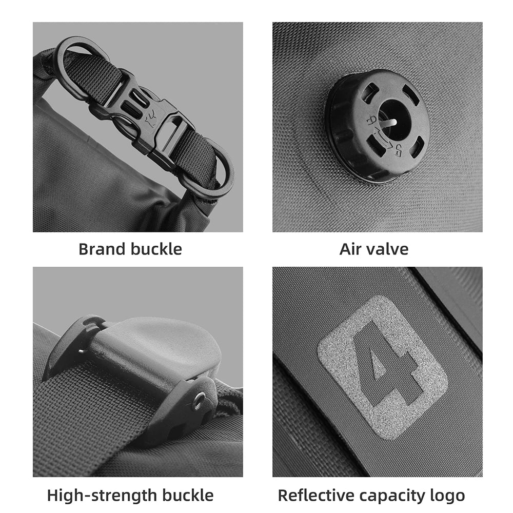 Bike Fork Waterproof Dry Bag 4L/7L | Quick Release Cycling Bag
