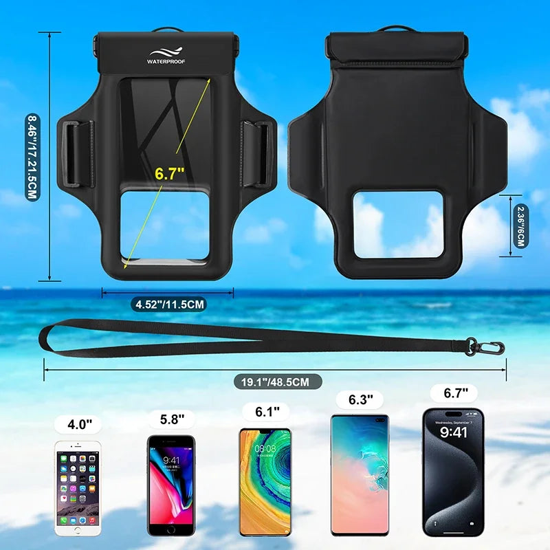Waterproof Phone Armband Case