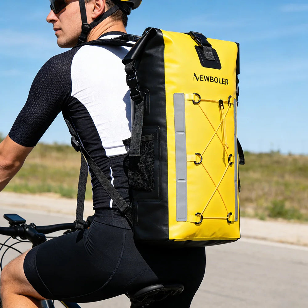Waterproof Dry Backpack 25L – Floating Roll Top Bag for Kayaking, Beach, Camping & Hiking