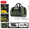 40L/66L Waterproof Motorcycle Tail Bag – Adventure Travel Luggage for Touring & Camping