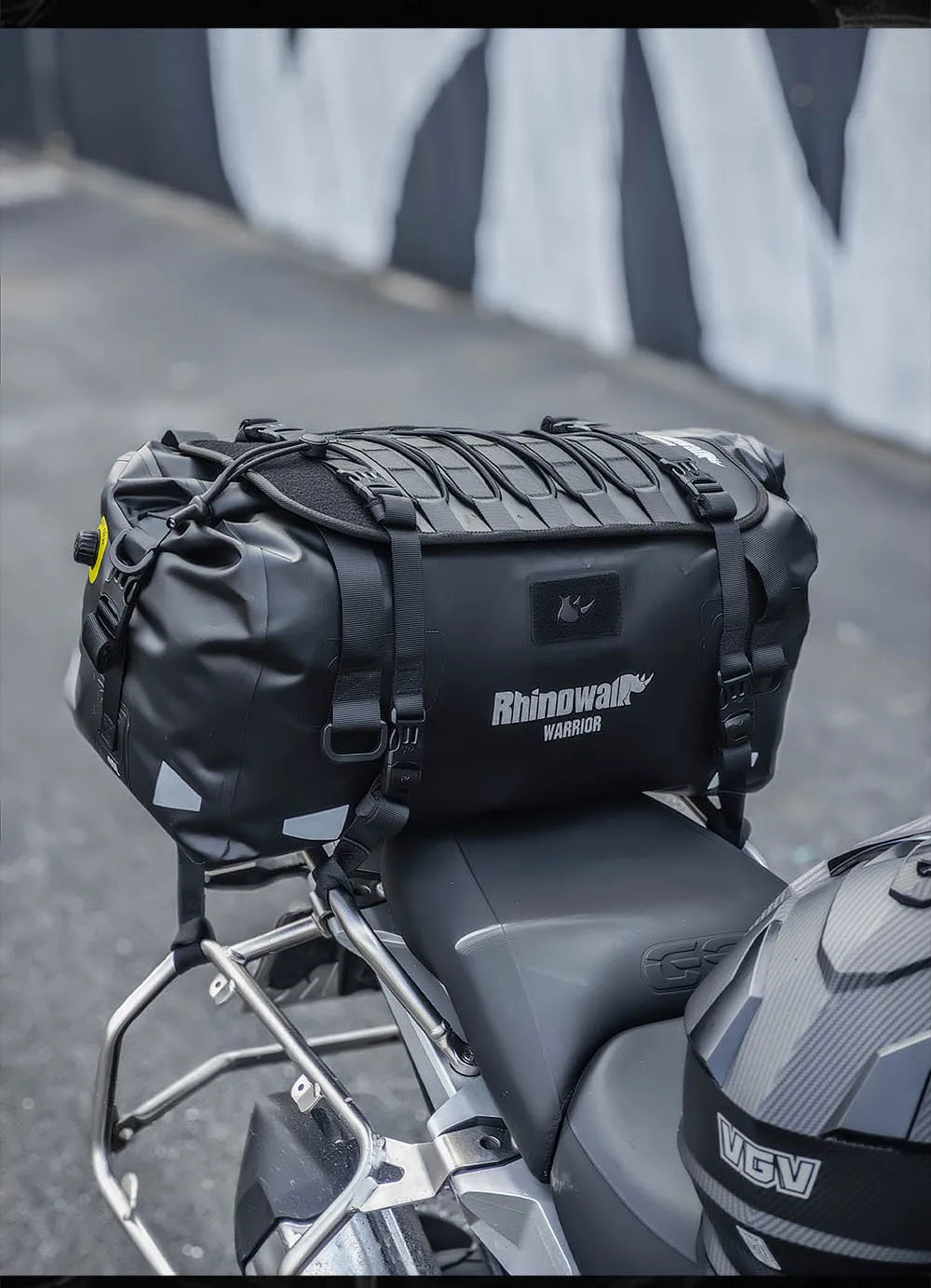 Waterproof Motorcycle Tail Bag 20L/40L/65L – Rear Seat Travel Luggage for Adventure & Touring
