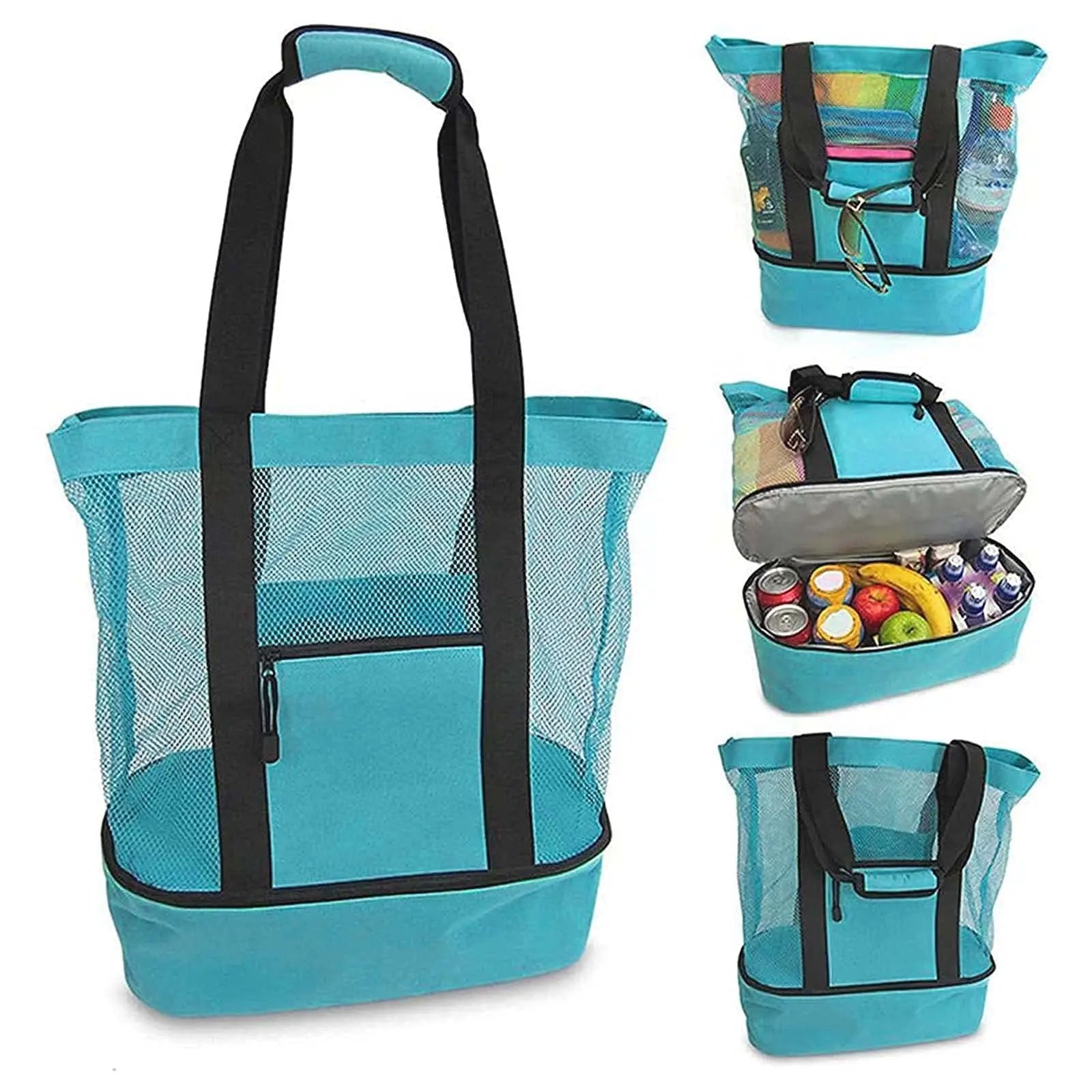 2-in-1 Insulated Beach & Picnic Tote