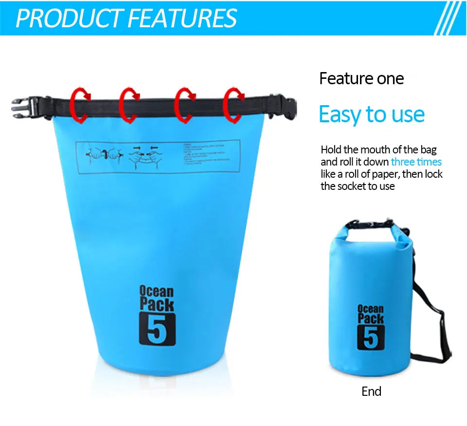 Waterproof Dry Bag 2L/5L/10L/20L/30L
