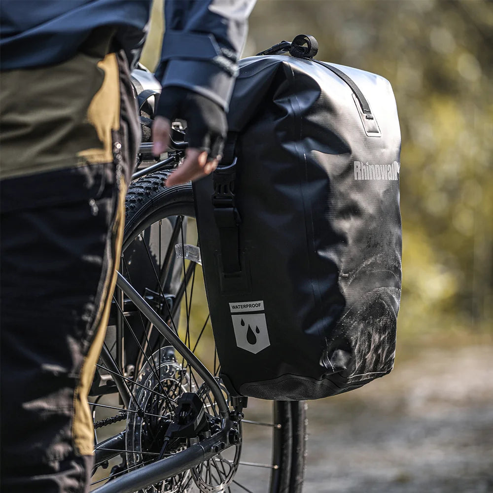Waterproof Bike Pannier 27L | Quick Release Rear Rack Bag
