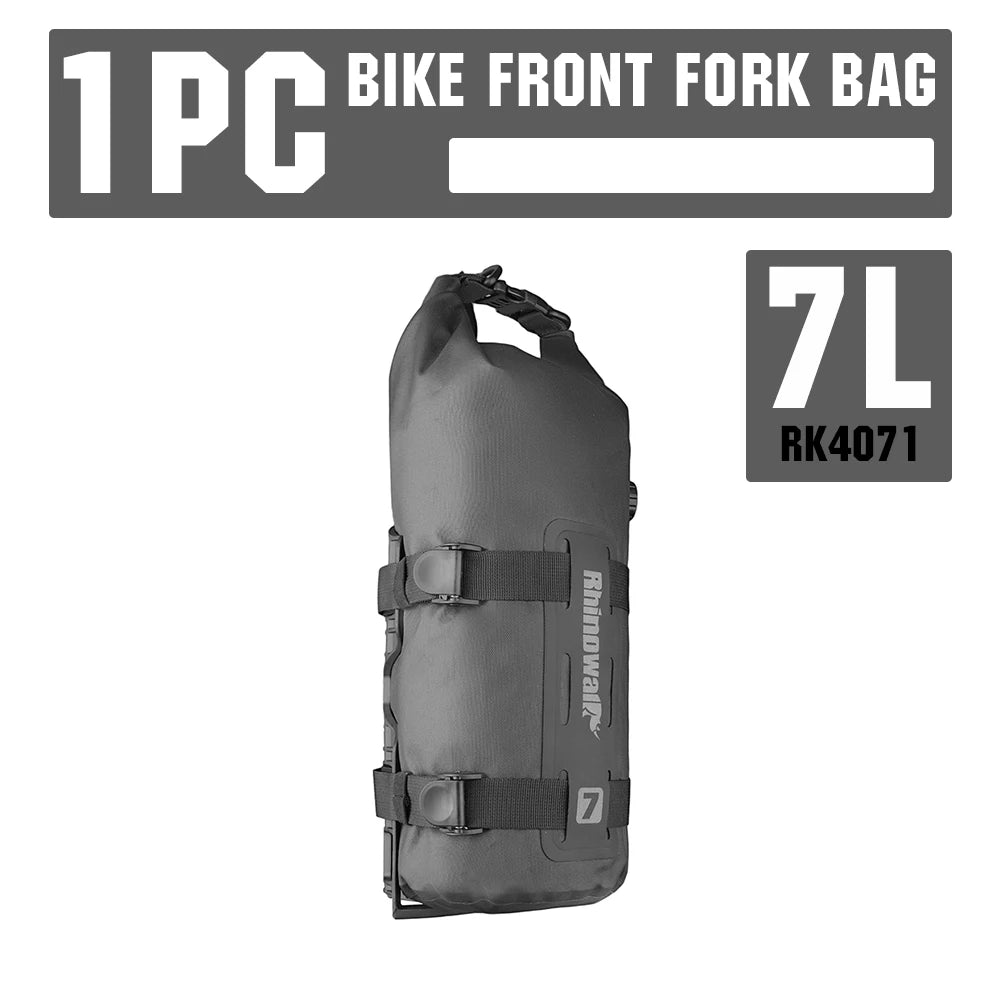 Bike Fork Waterproof Dry Bag 4L/7L | Quick Release Cycling Bag