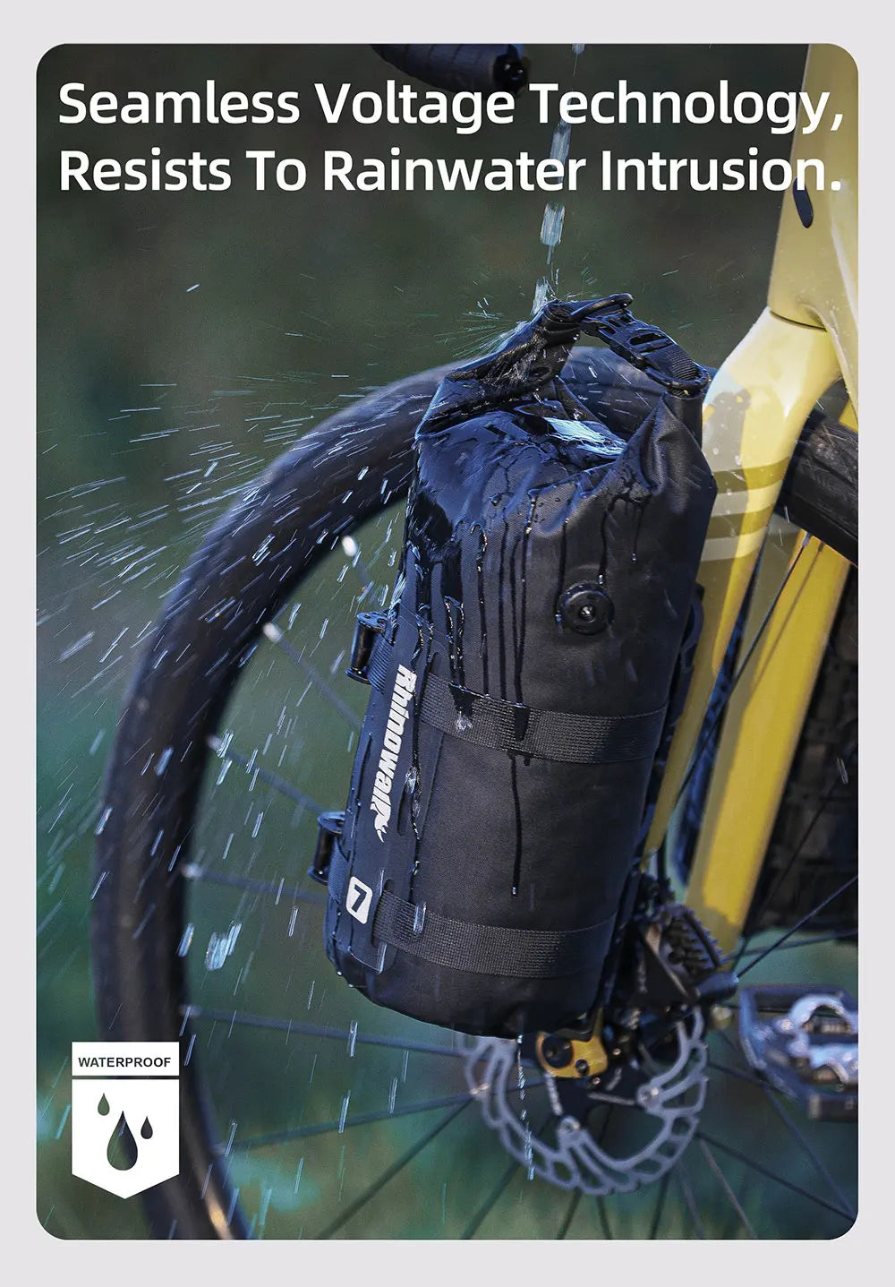 Bike Fork Waterproof Dry Bag 4L/7L | Quick Release Cycling Bag