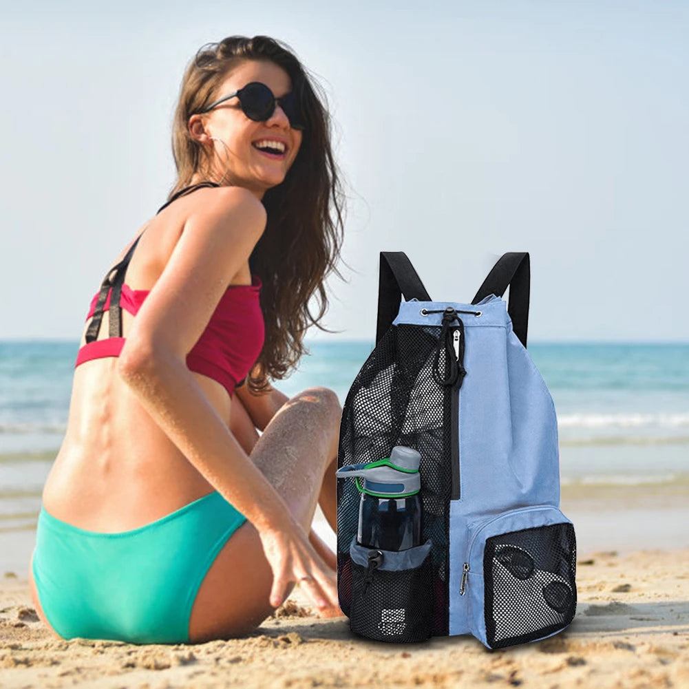 Swim Backpack with Dry Pocket
