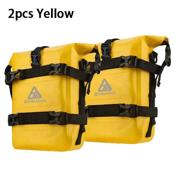 Waterproof Motorcycle Crash Bar Bag | Adventure Tool Storage Bag (1PC / 2PC)