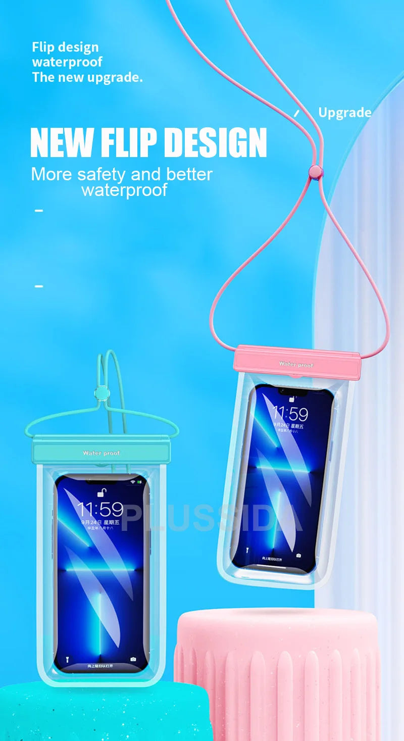 IP68 Universal Waterproof Phone Case