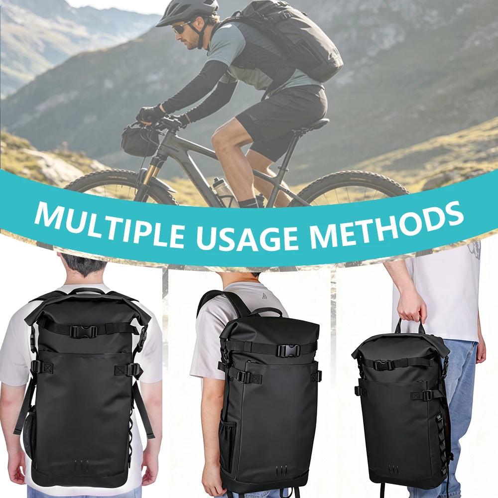 Floating Waterproof Dry Backpack 25L/35L | Roll-Top Outdoor Backpack |