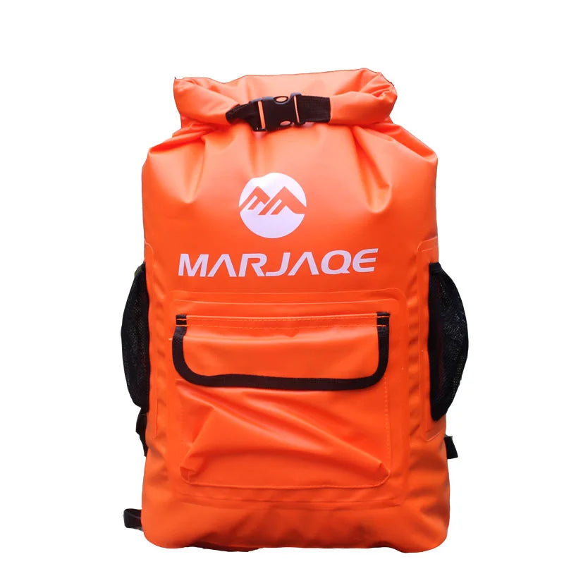 22L Waterproof Dry Backpack | Roll-Top PVC Dry Bag for Kayaking, Camping & Travel