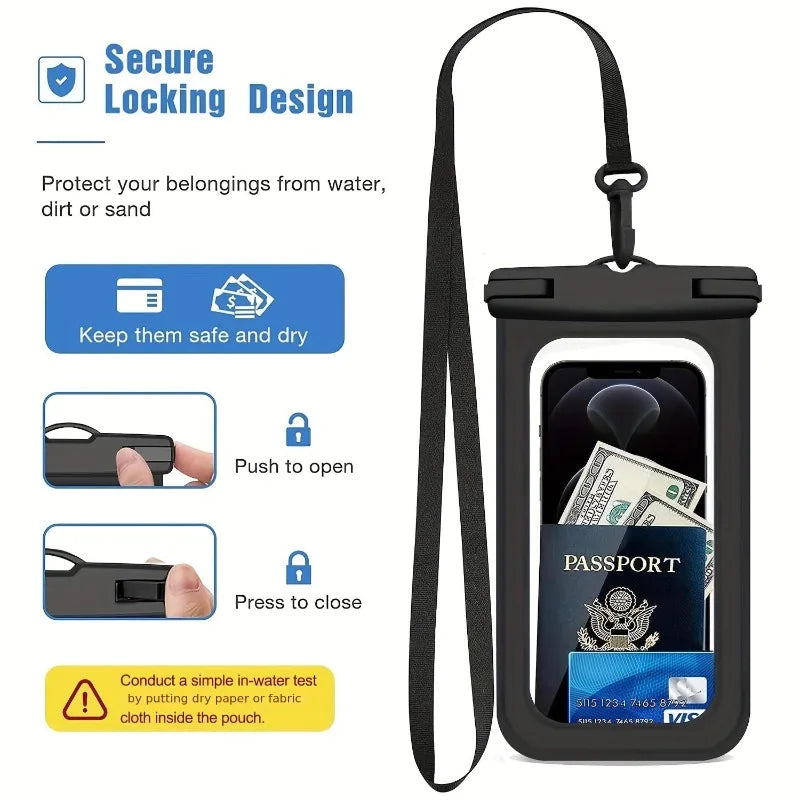 Extra-Large Waterproof Phone Pouch
