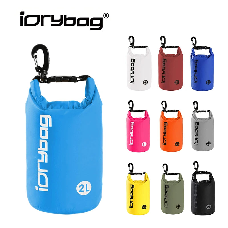 Mini Waterproof Dry Bag 2L – Lightweight Dry Sack for Swimming, Kayaking, Boating & Travel