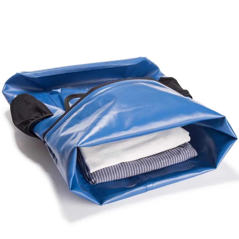 22L Waterproof Dry Backpack | Roll-Top PVC Dry Bag for Kayaking, Camping & Travel