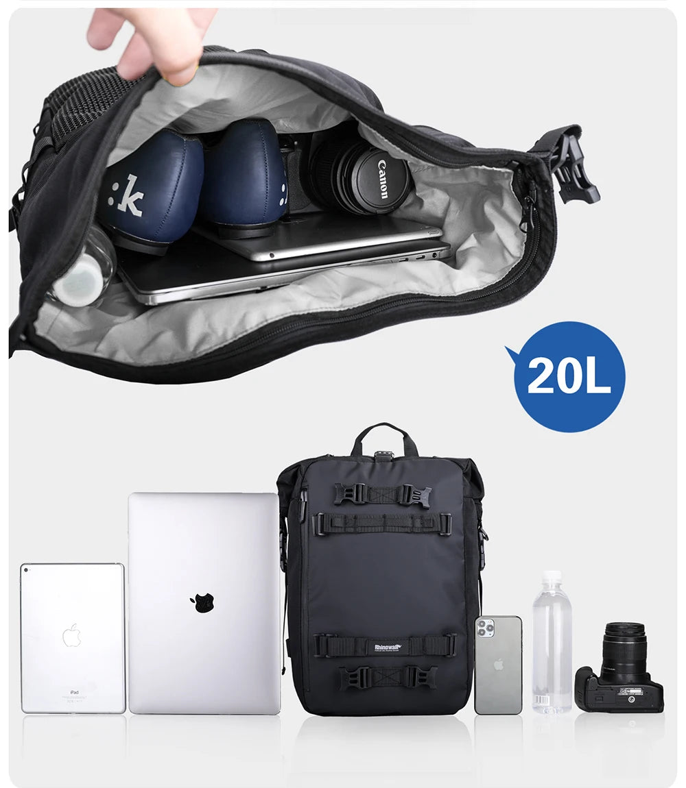 Expandable Waterproof Motorcycle Tail Bag | 10L, 20L & 30L |