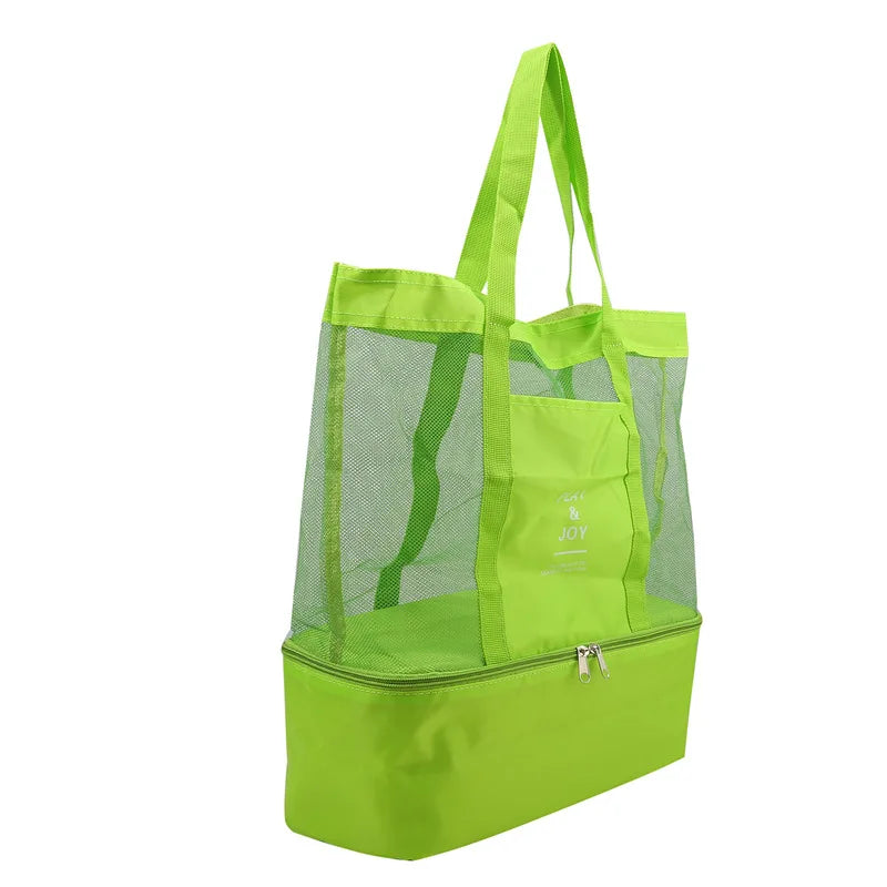 2-in-1 Insulated Beach & Picnic Tote