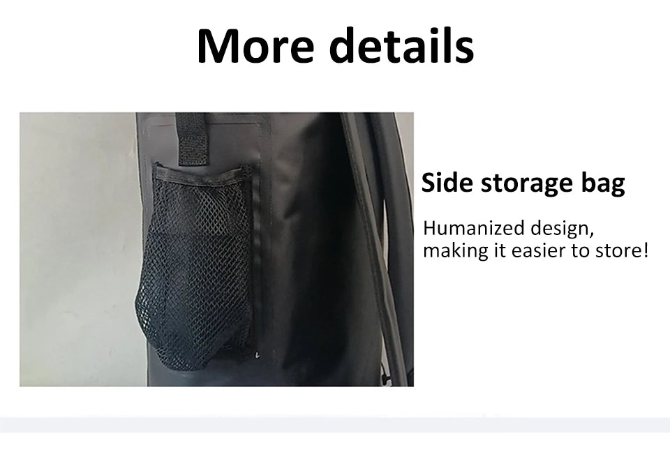 25L Waterproof Dry Backpack – Roll-Top PVC Bag for Kayaking, Beach, Hiking & Travel