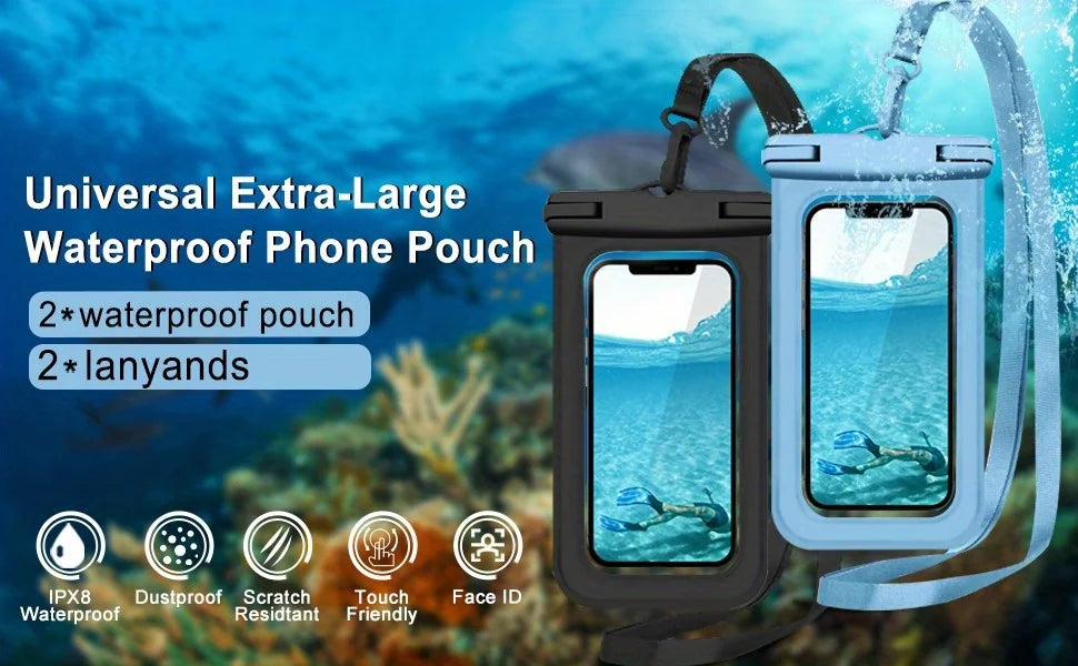 Extra-Large Waterproof Phone Pouch